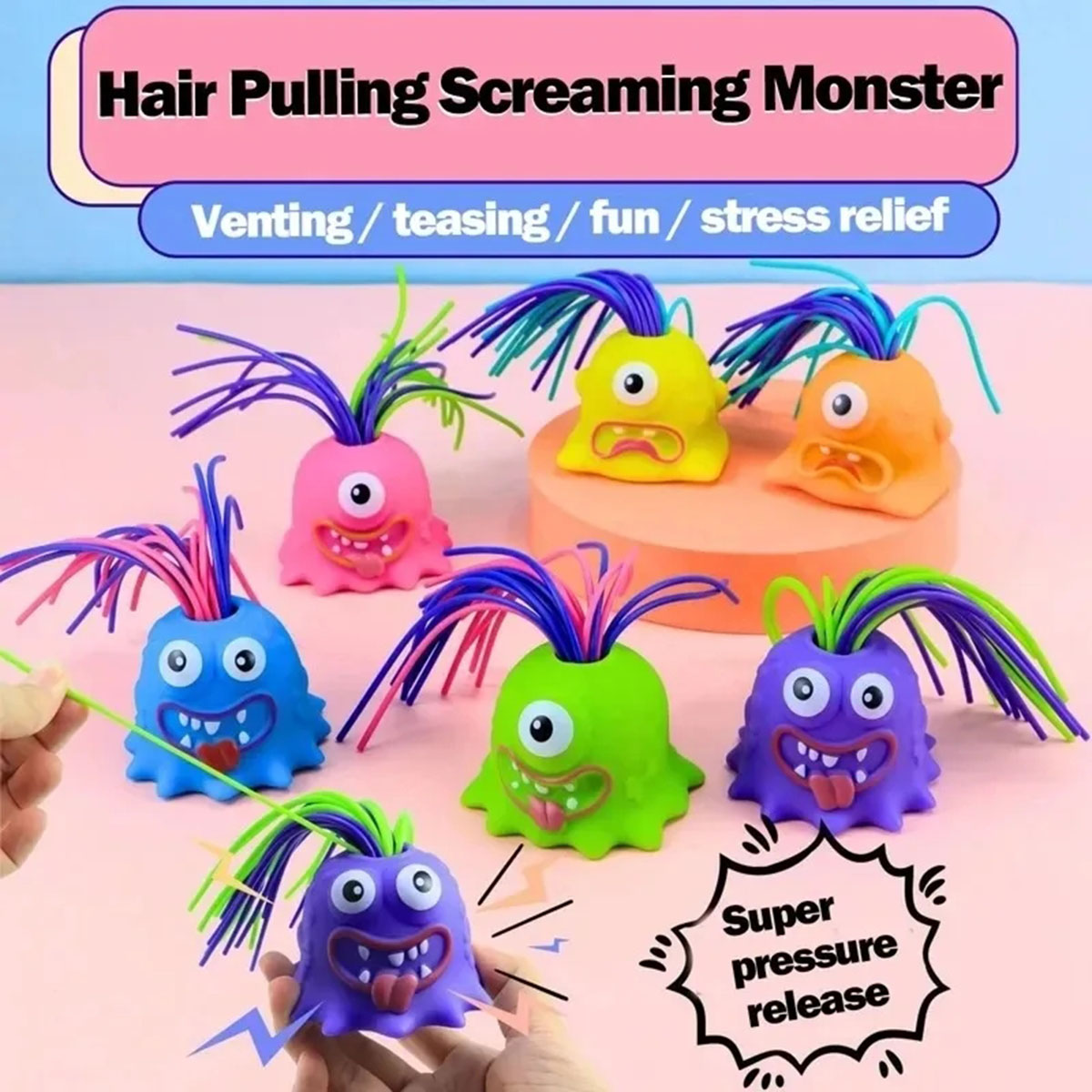 Kids Toys Easter - New Novelty Funny Hair Pulling Will