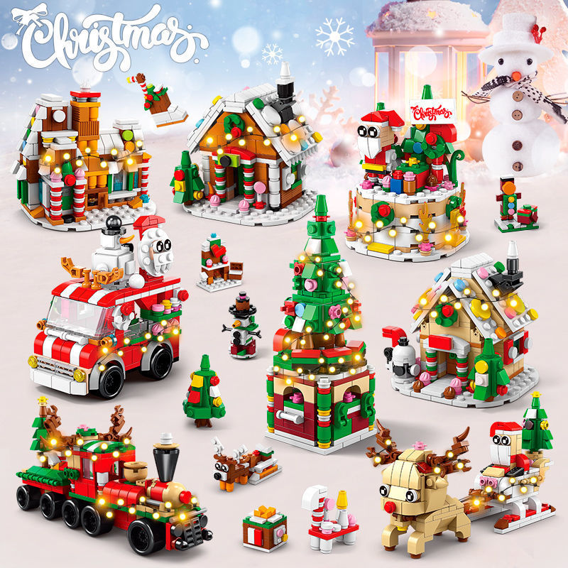 Kids Xmas Toys Ideas - 10in1 Christmas Elk Deer Santa Claus