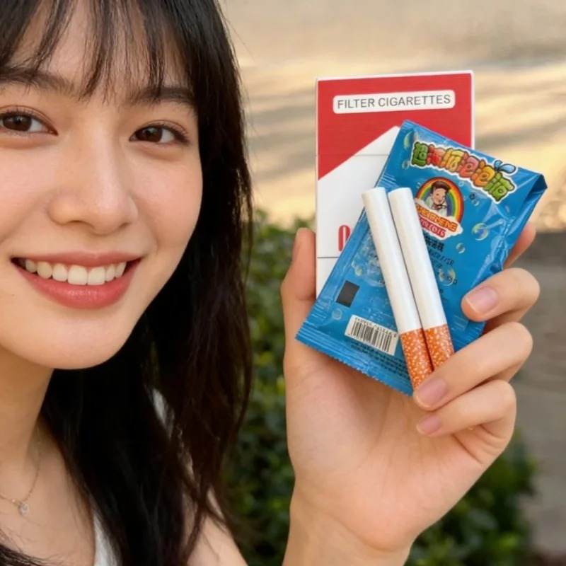 Bubble Machine Outdoor - INS Funny Strange Cigarette Box Toy