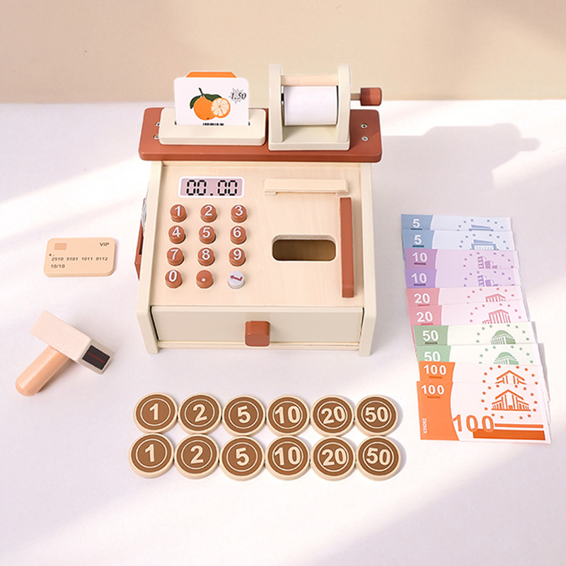 Kids Toys Store - Kids Simulation Cash Register Tools Currency