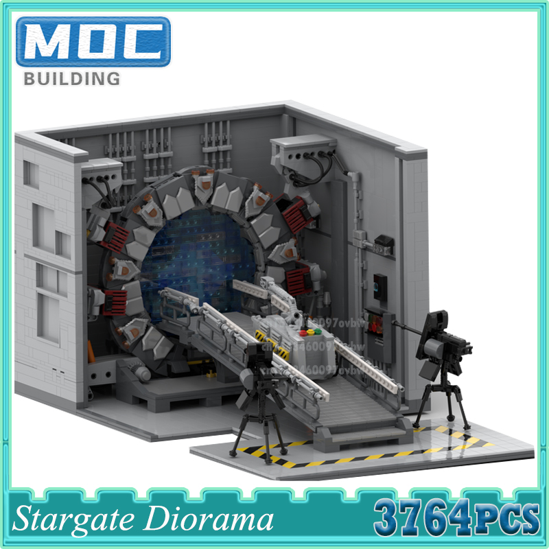 Kids Toys Top View - Movie Space Scenes Series Stargate Dioramaed