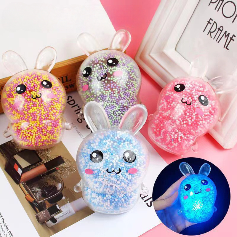 Kids Toys Easter - 1/6pcs Squishy Bunny Stress Balls with