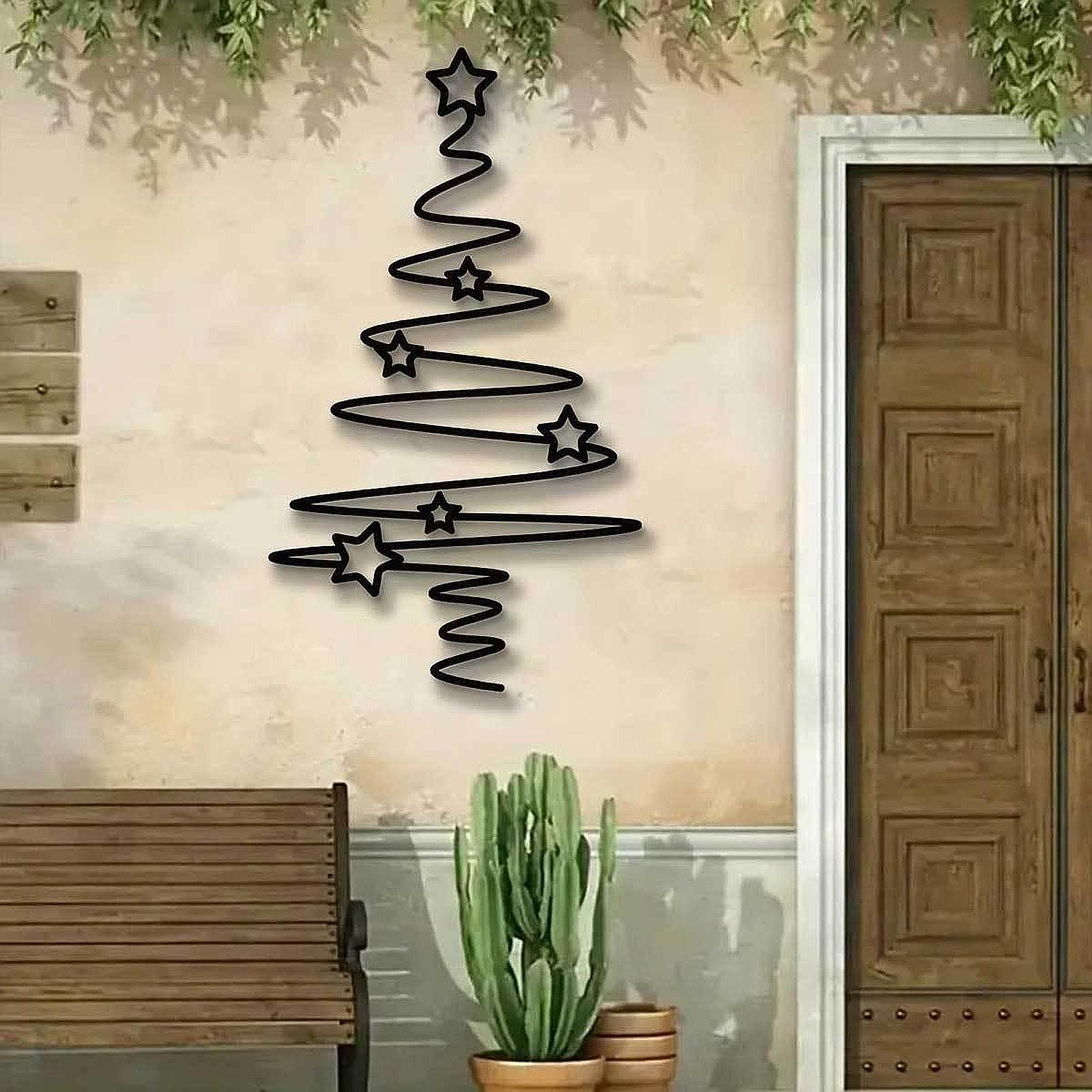 Kids Xmas Toys Ideas - Wall Hanging Mounted Christmas Tree 11.8