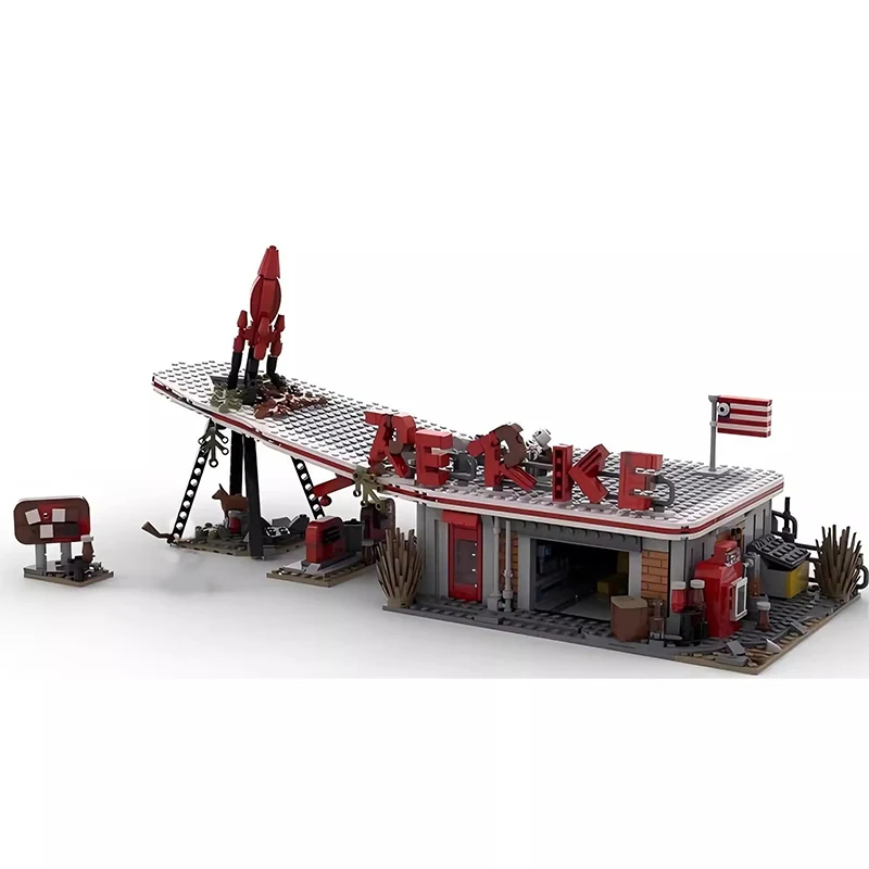 Kids Xmas Toys Ideas - MOC Games Fallout 4 Red Rocket