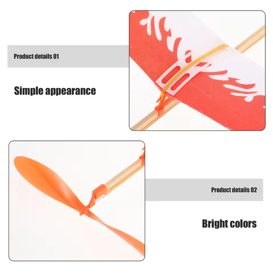 DIY Rubber Band Airplanes Powe - Kids Toys Kit recension och pris
