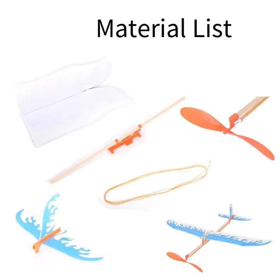 DIY Rubber Band Airplanes Powe - Kids Toys Kit recension och pris