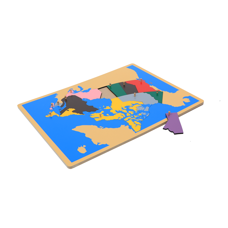 Wood  Map Puzzle of Canada Mon - Kids Toys Canada recension och pris
