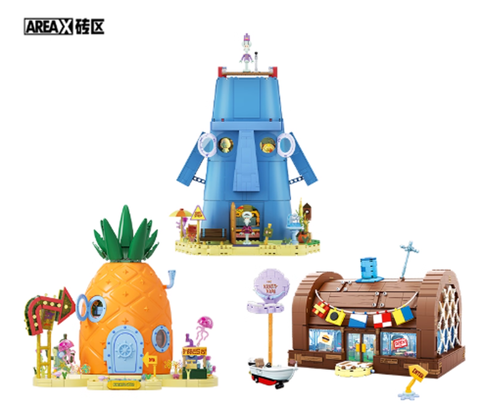 Areax Spongebob Bikini Bottom  - Kids Xbox Toys recension och pris