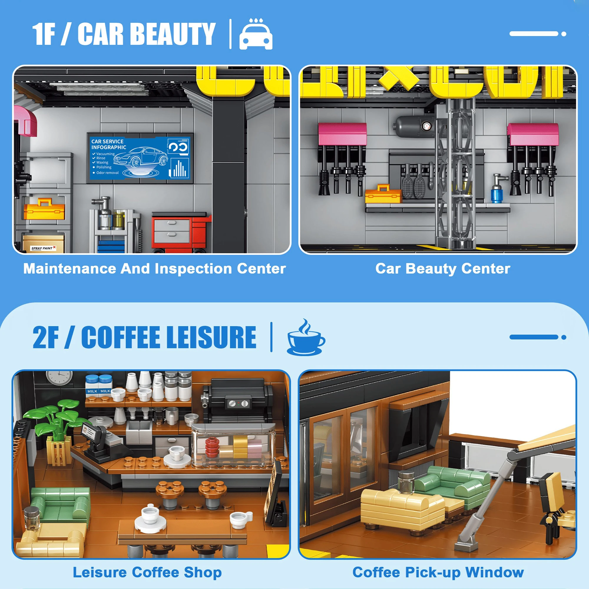 Coffee Auto Repair Shop Coffee - Kids Toys Store recension och pris