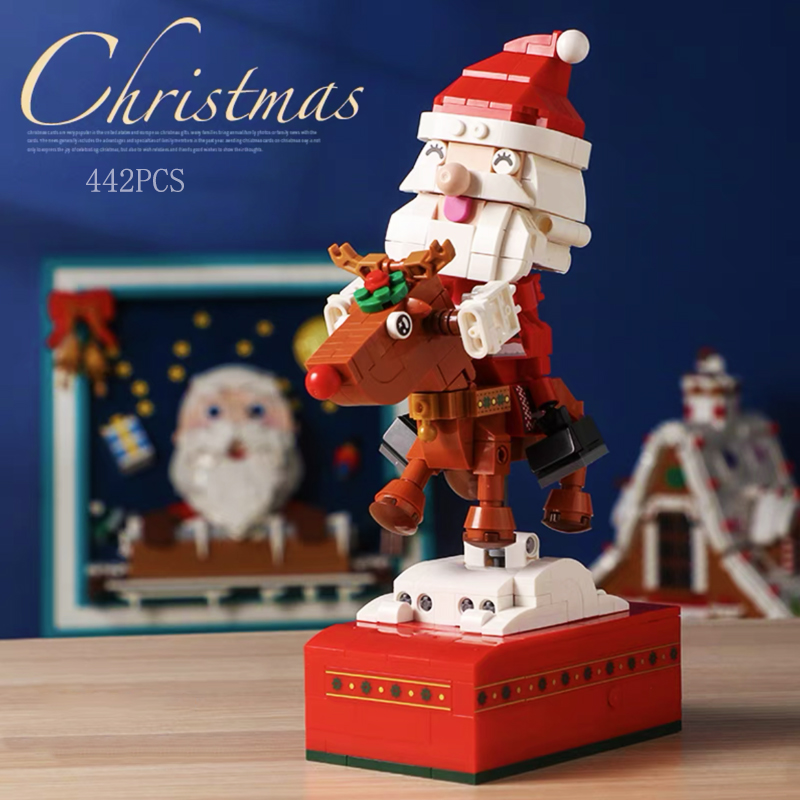 Ideas Santa Claus Music Box Bu - Kids Xmas Toys Ideas recension och pris