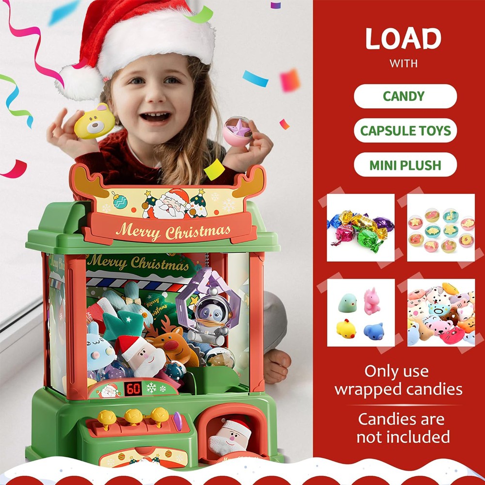 Christmas Claw Machine For Kid - Kids Toys Vending Machine recension och pris