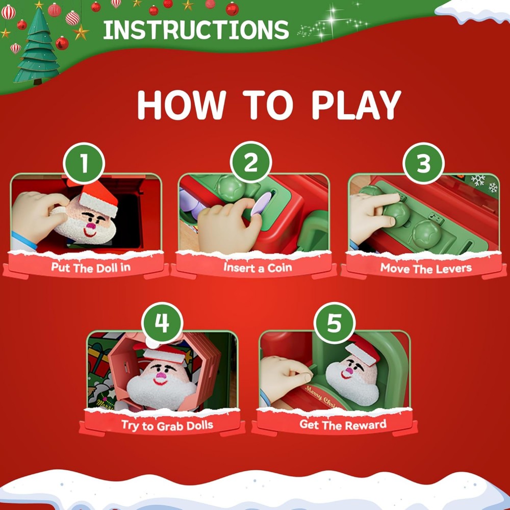 Christmas Claw Machine For Kid - Kids Toys Vending Machine recension och pris