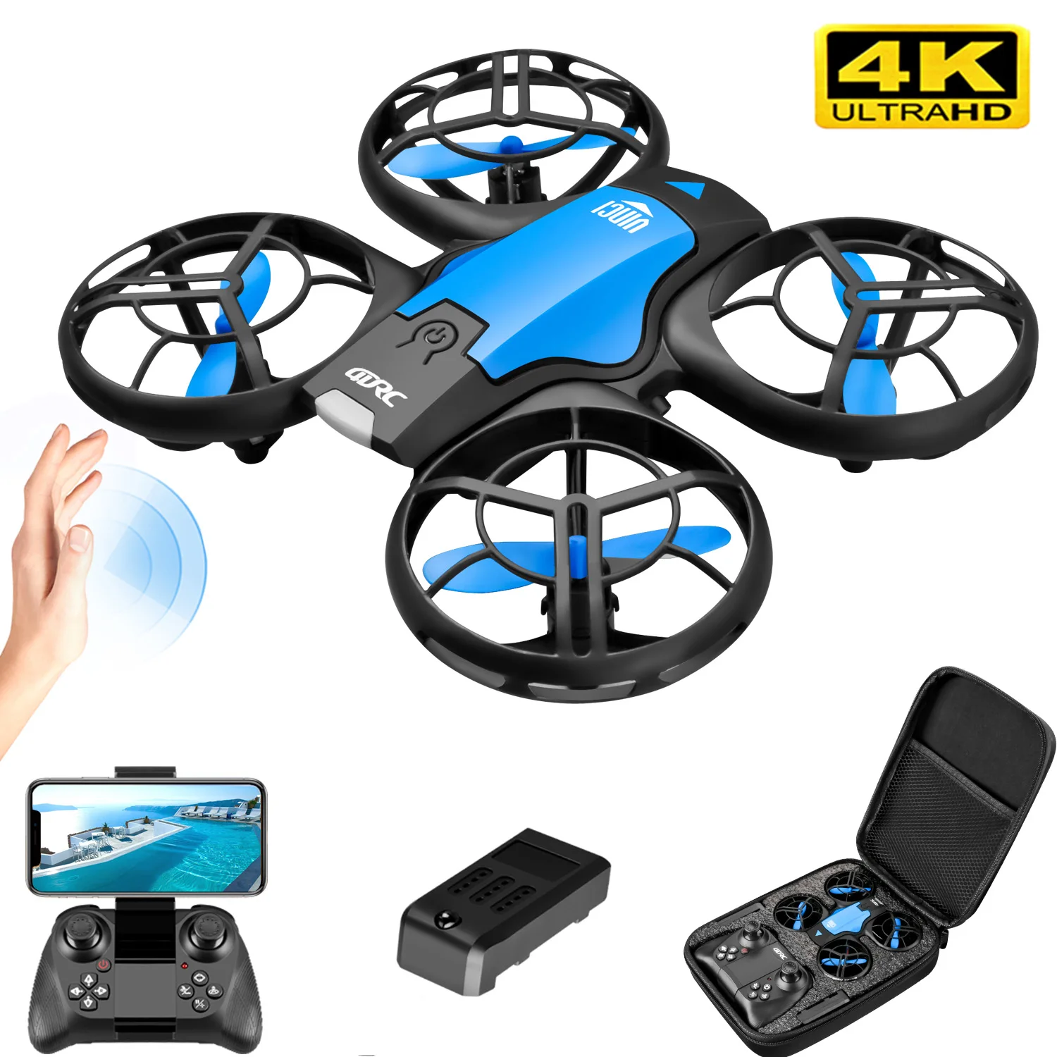 V8 New Mini Drone 4K Professio - Kids Xbox Toys recension och pris
