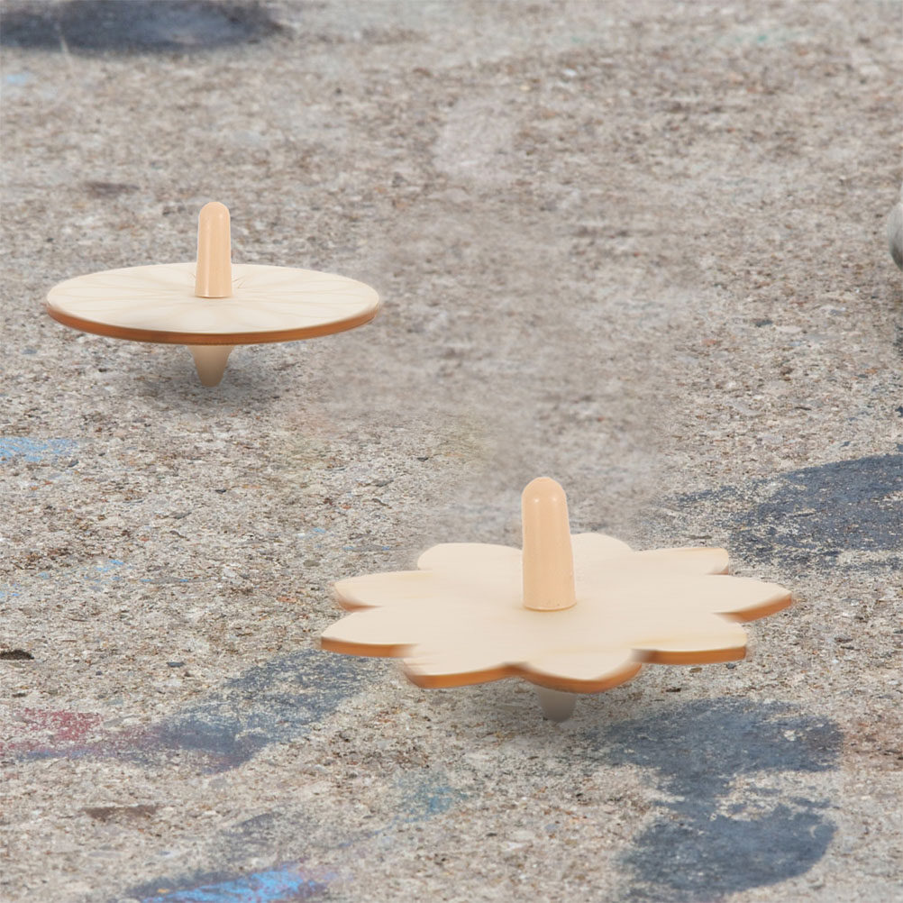 24Pcs Wooden Gyro Unfinished D - Spin Top Gyro Toy recension och pris