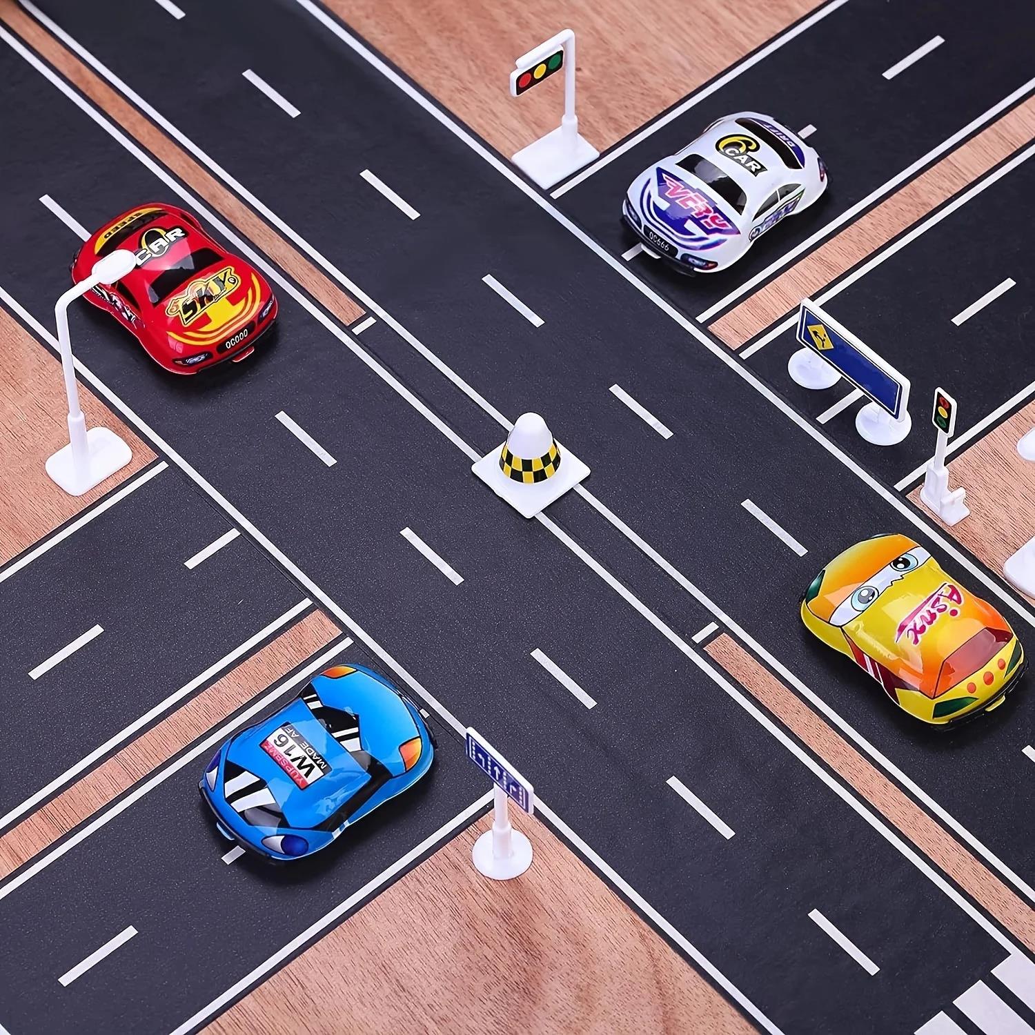 2Pcs Reusable Road Stickers Bl - Kids Toys Kit recension och pris