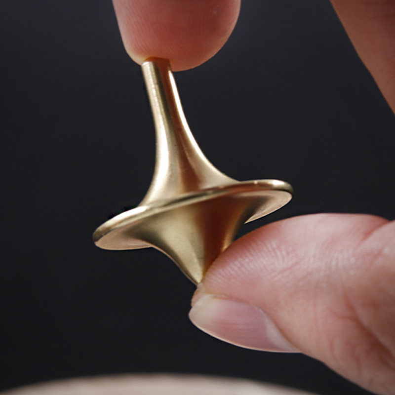 Solid Brass Spinning Gyro Crea - Spin Top Gyro Toy recension och pris