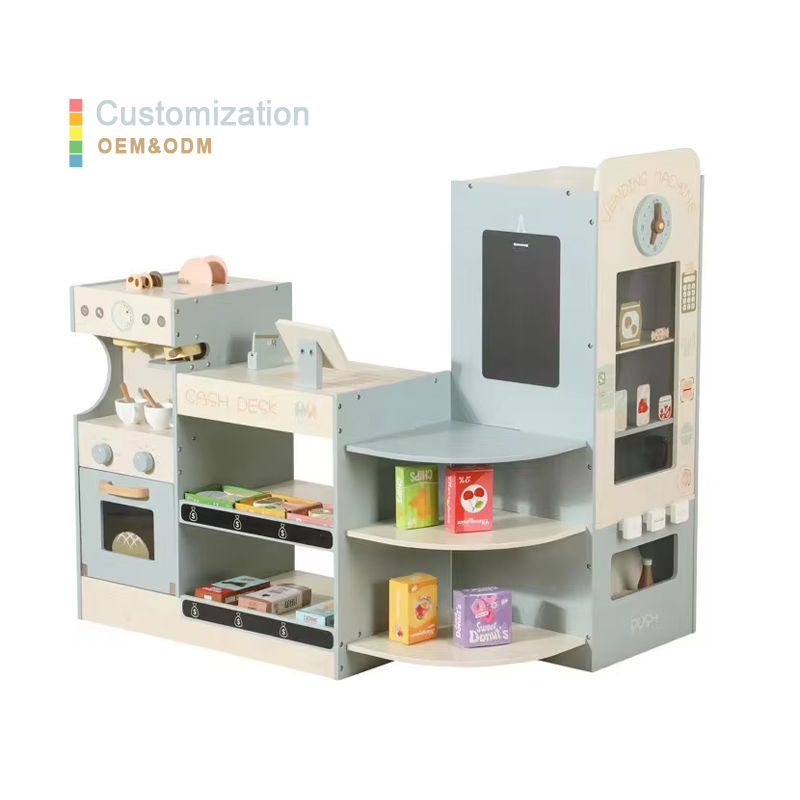Kids Wooden Grocery Store Play - Kids Toys Store recension och pris
