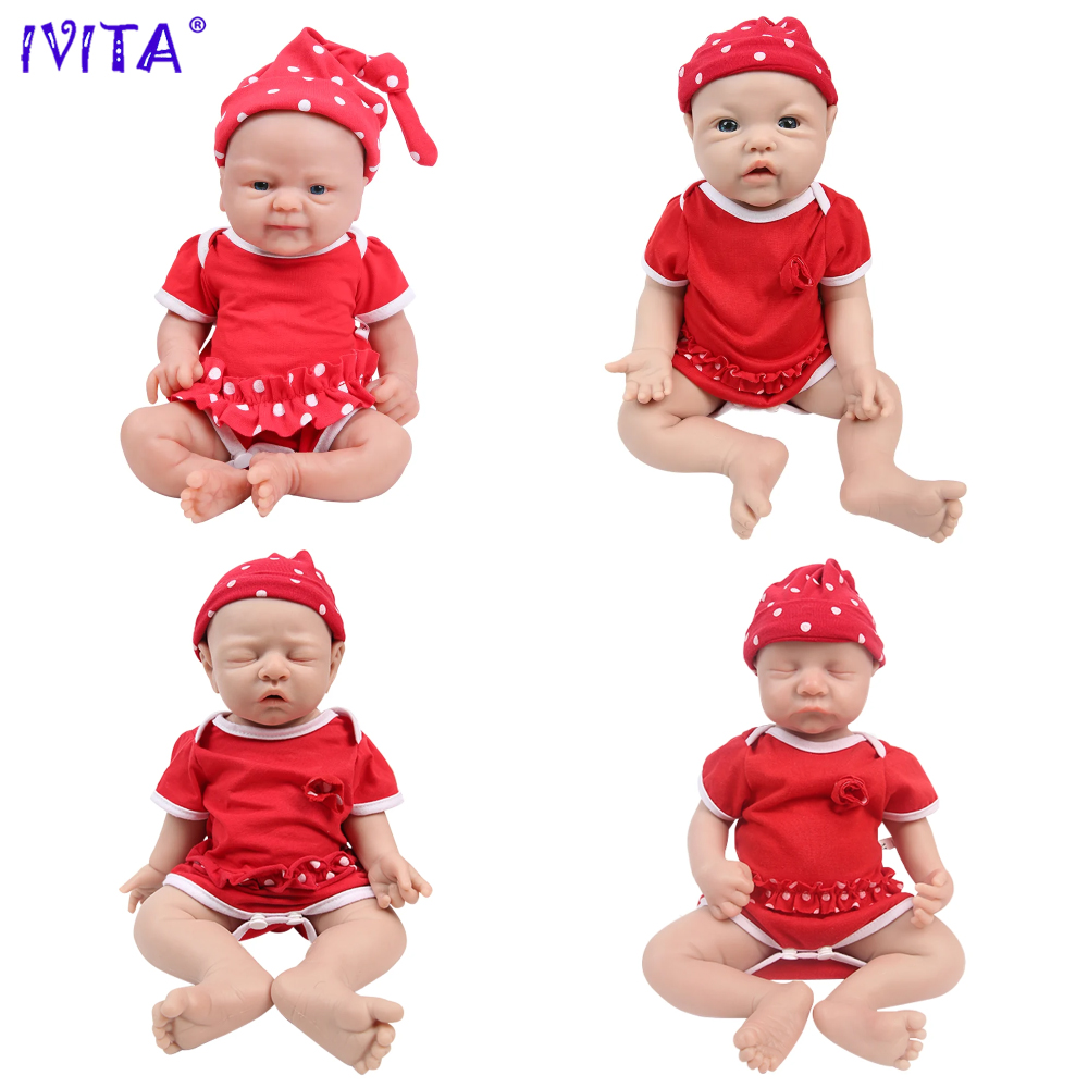 IVITA 100% Silicone Reborn Bab - Kids Toys Deals recension och pris