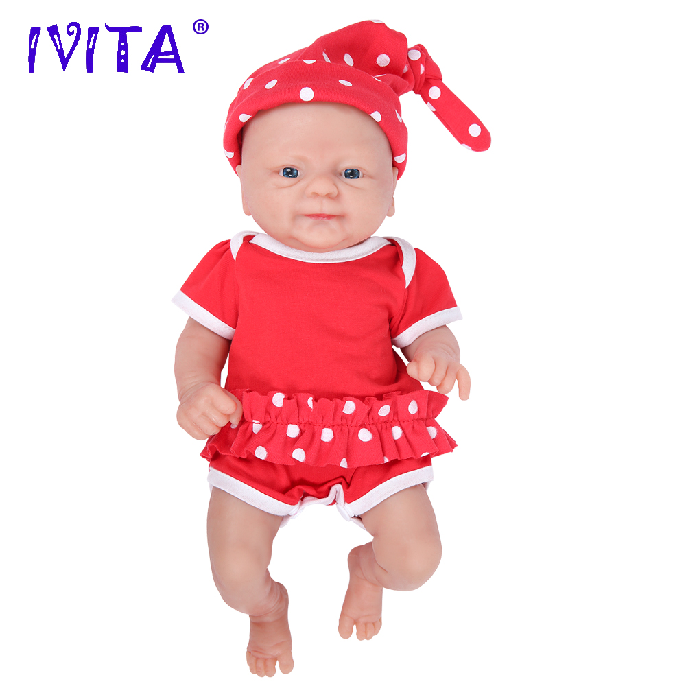 IVITA 100% Silicone Reborn Bab - Kids Toys Deals recension och pris