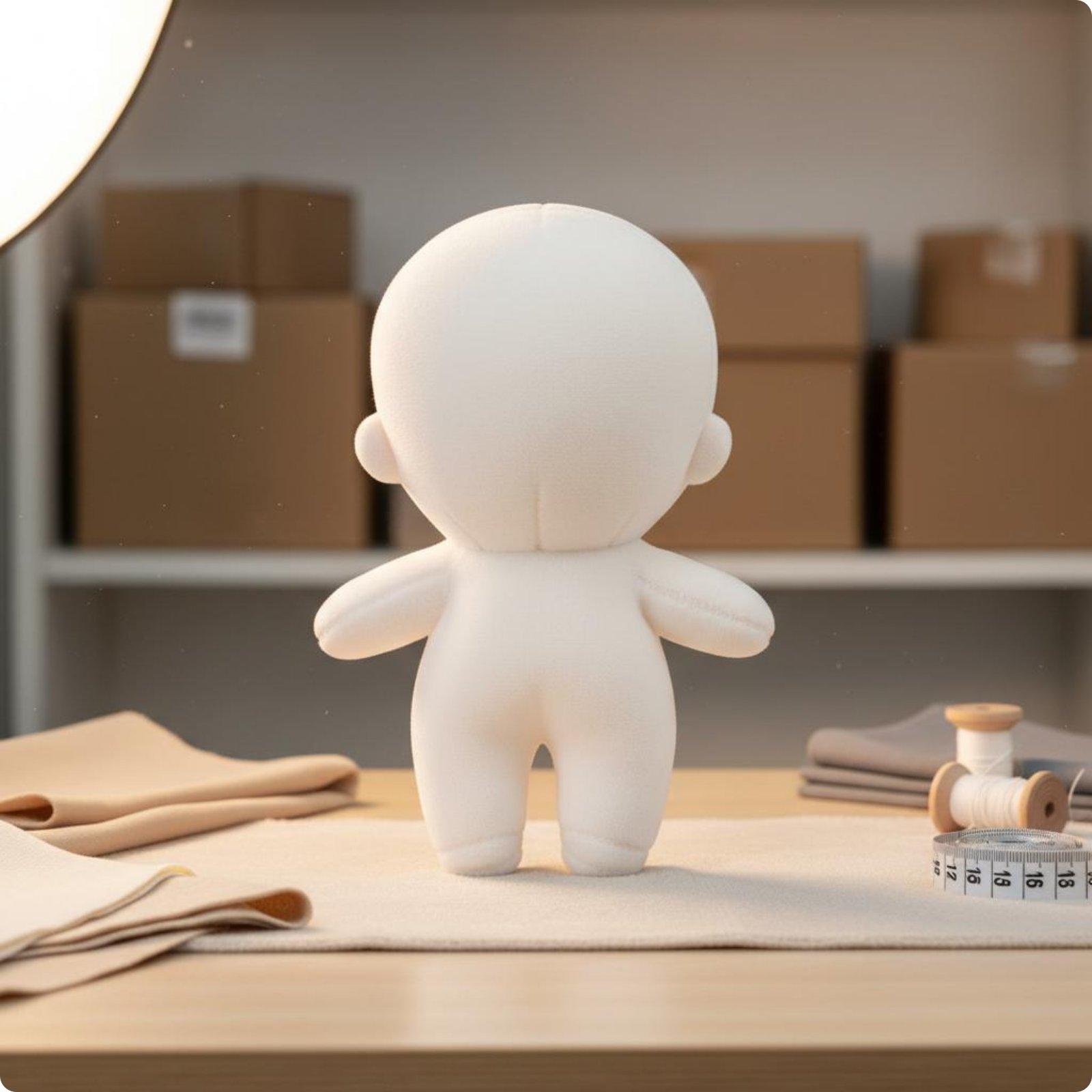 Soft Plush Doll Body Unprinted - Kids Toys Kit recension och pris