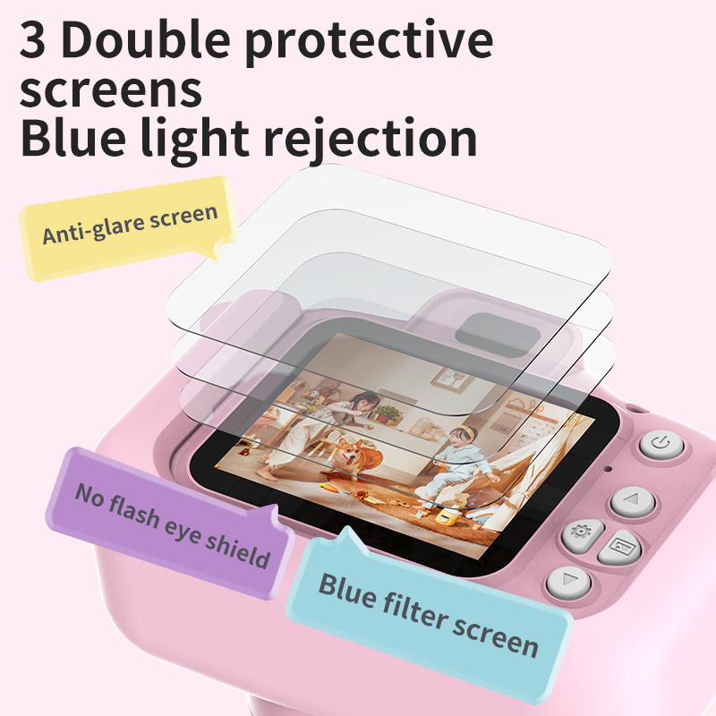 1080P HD Kids Camera Toys 2-In - Kids Toys Top View recension och pris