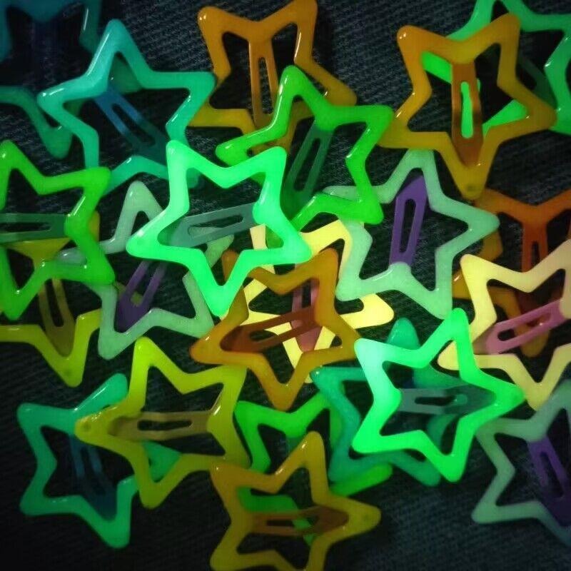 10pcs Colorful Glow in The Dar - Glow In Dark Stars recension och pris