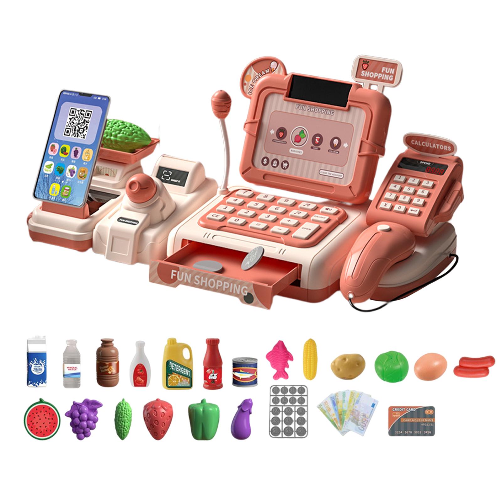 Supermarket Store Toys Cash Re - Kids Toys Store recension och pris