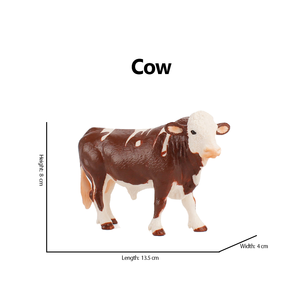 Toy Animals Figure Cattle Cow  - Kids Toys Reviews recension och pris