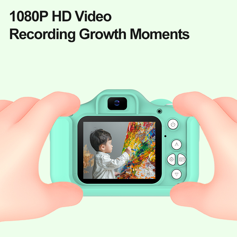 Mini Kids Cameras Cute Digital - Kids Toys Top View recension och pris