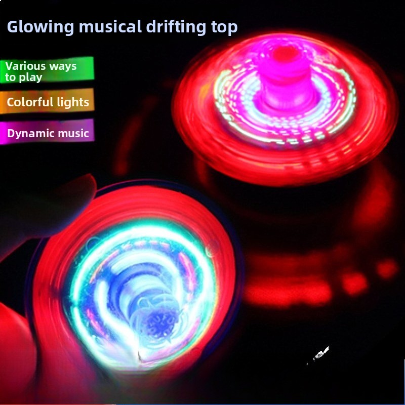 UFO Flashing Music Gyro Electr - Spin Top Gyro Toy recension och pris