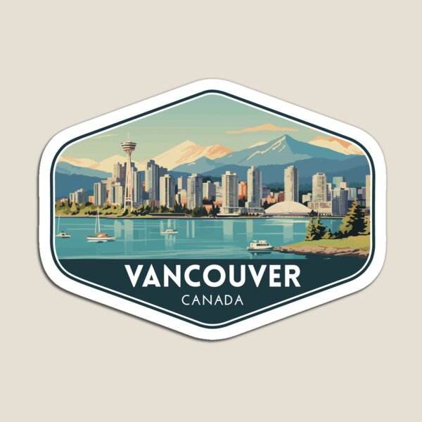 Vancouver Canada Travel Art  M - Kids Toys Canada recension och pris