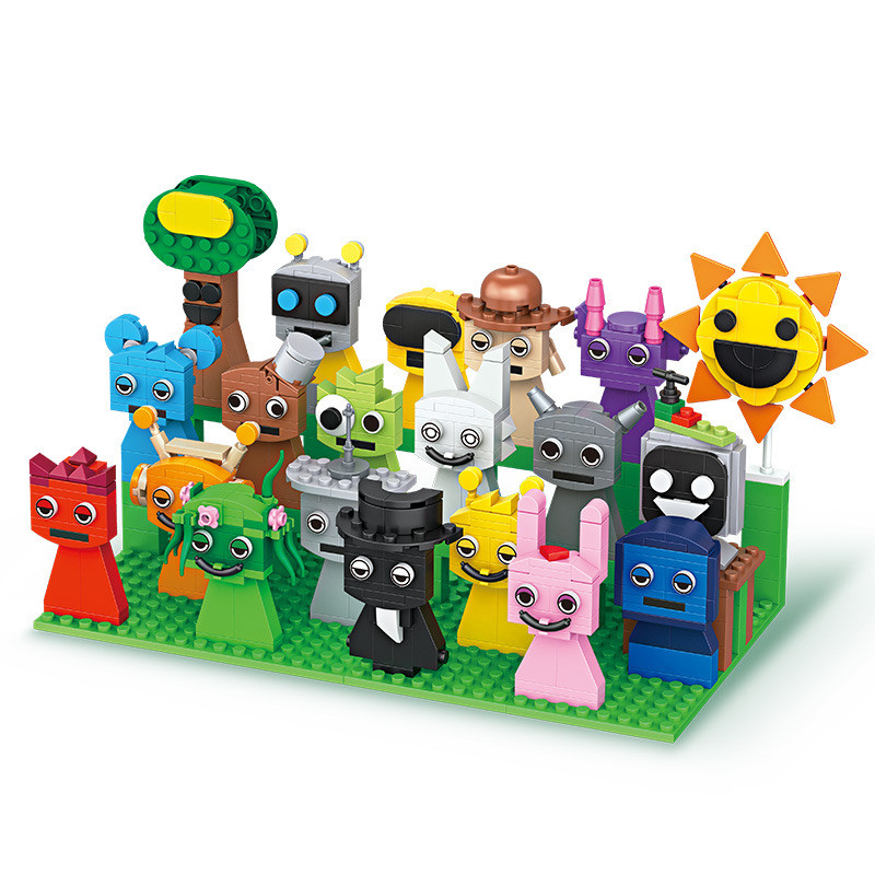 9pcs MOC Figures Building Bloc - Kids Toys Easter recension och pris