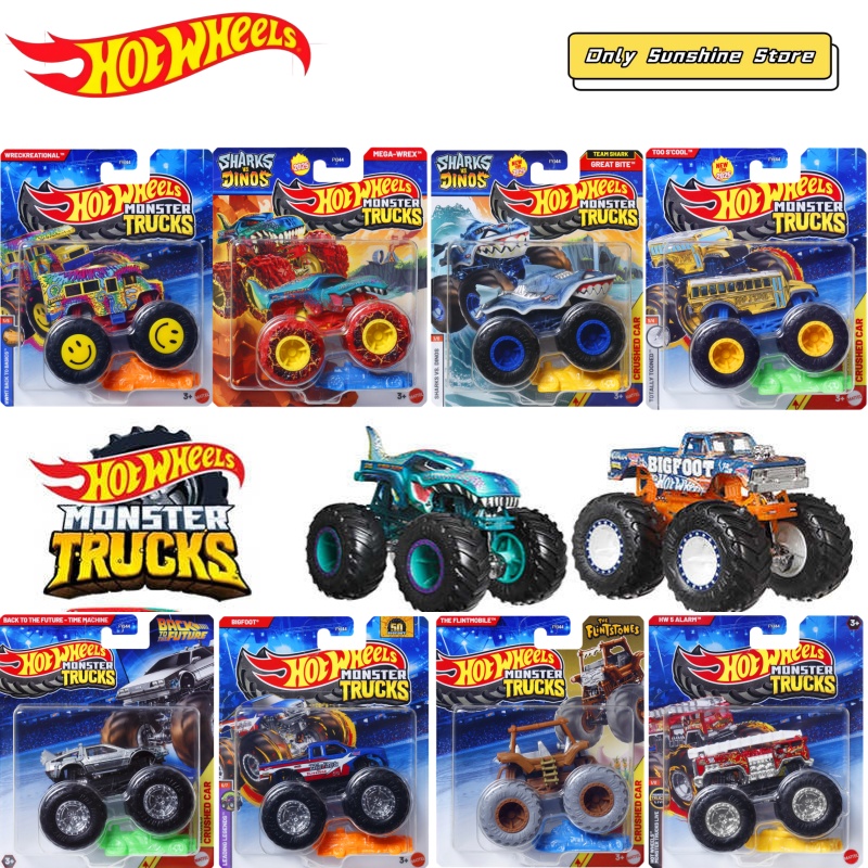 2025 Hot Wheels Monster Trucks - Hot Wheels Car Mainline recension och pris