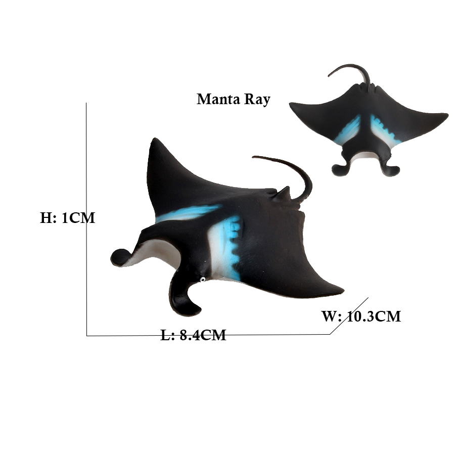 Stingray Manta Ray Figures Fis - Kids Toys Reviews recension och pris