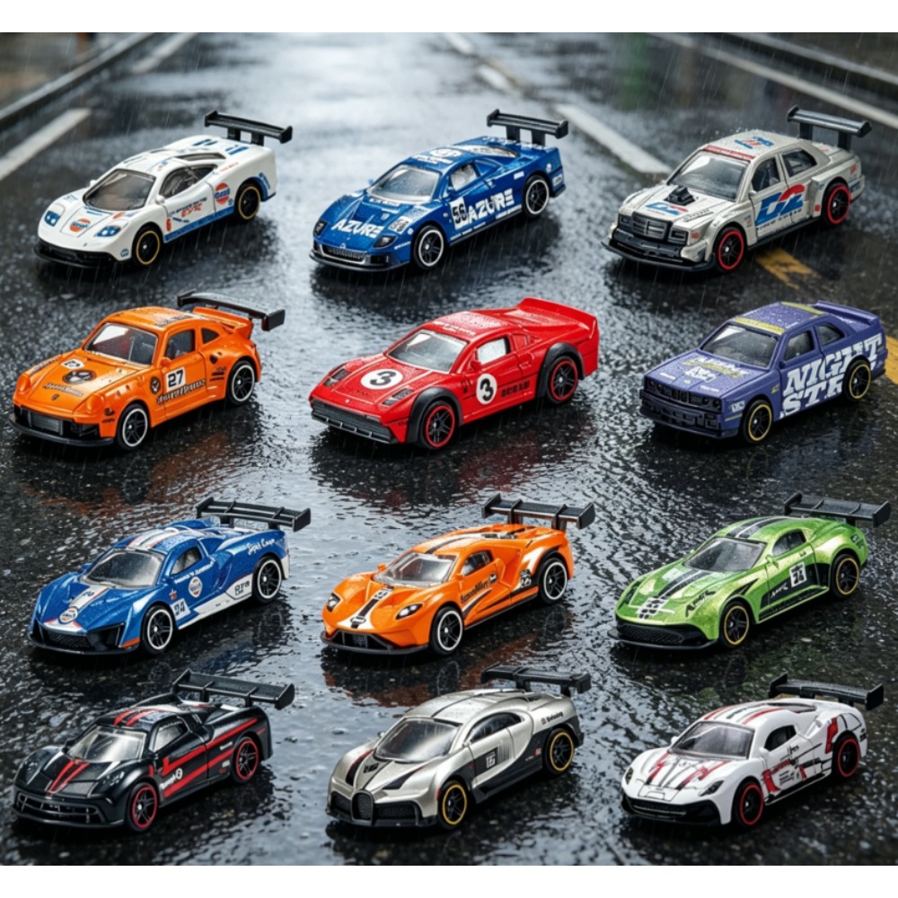 1:64 Alloy Racing Car 6Pcs Set - Kids Toys Vending Machine recension och pris