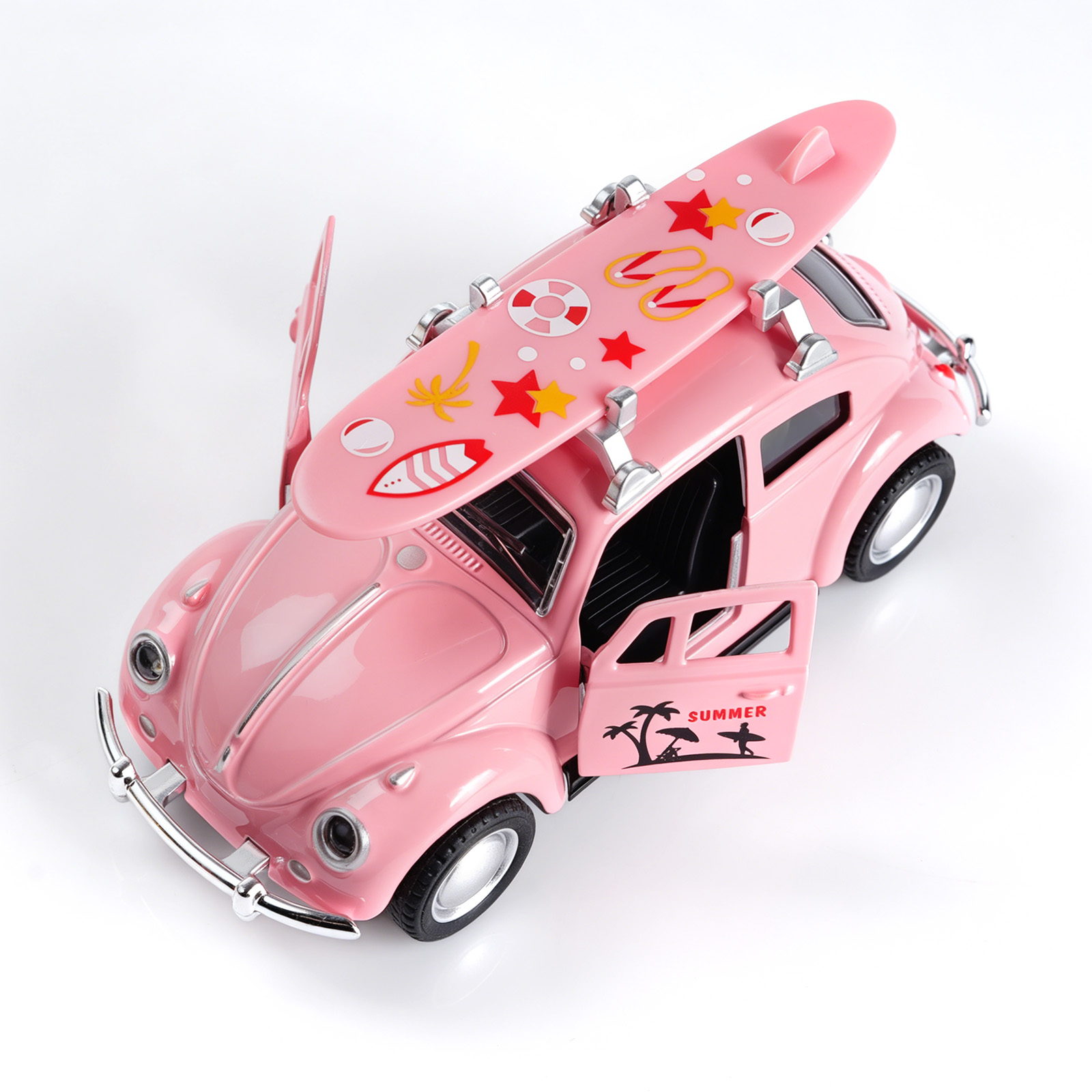 1:36 Pink Volkswagen Beetle Di - Kids Toys Young recension och pris