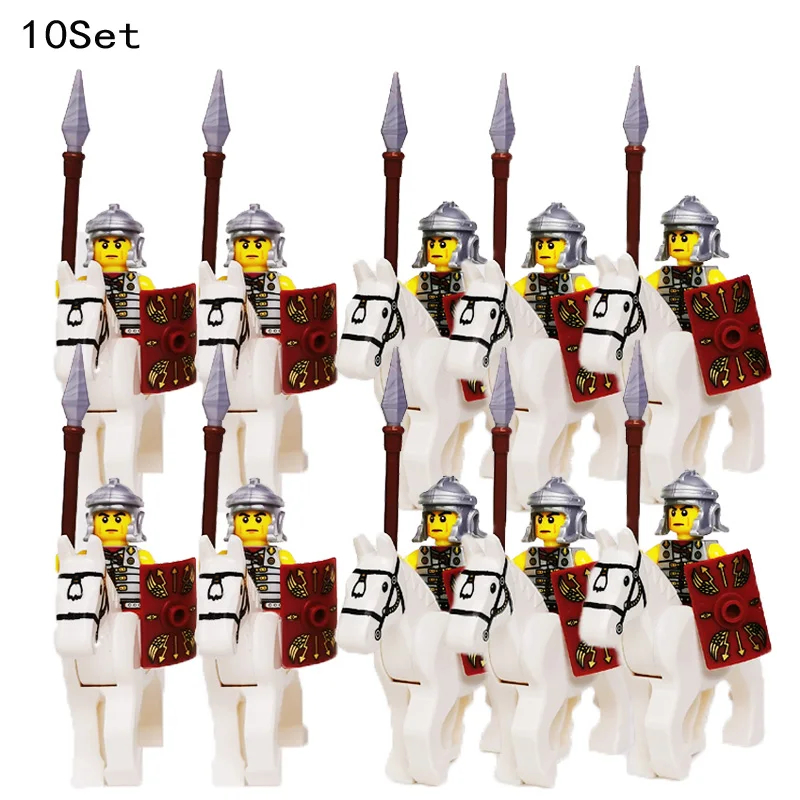 10 Sets Medieval Knights Dark  - Kids Toys Under $10 recension och pris