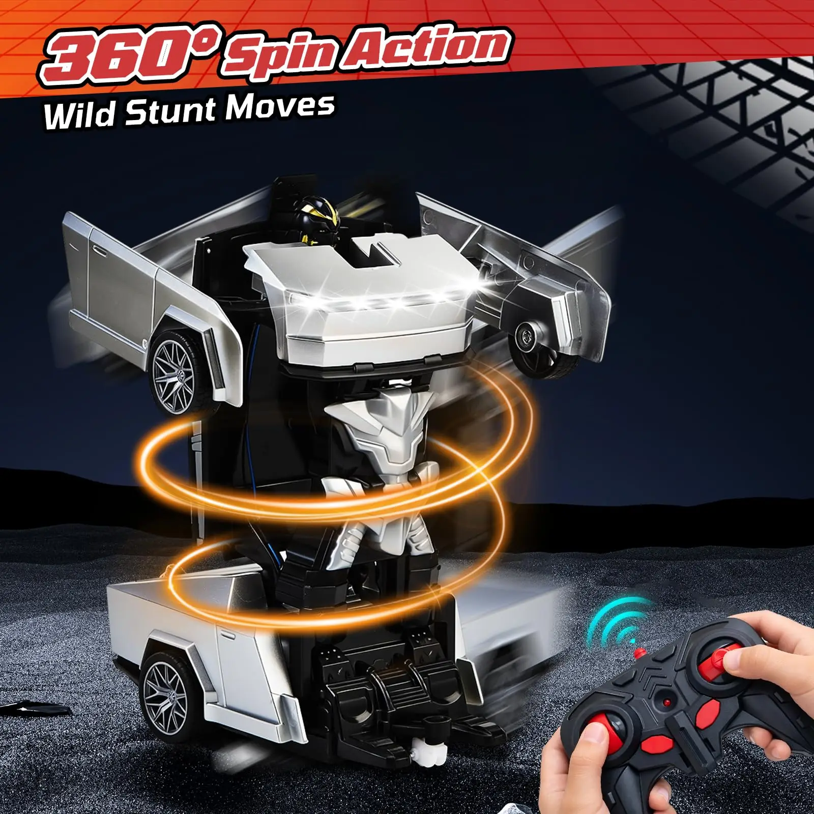 2.4GHz RC Transforming Robot C - Kids Xbox Toys recension och pris