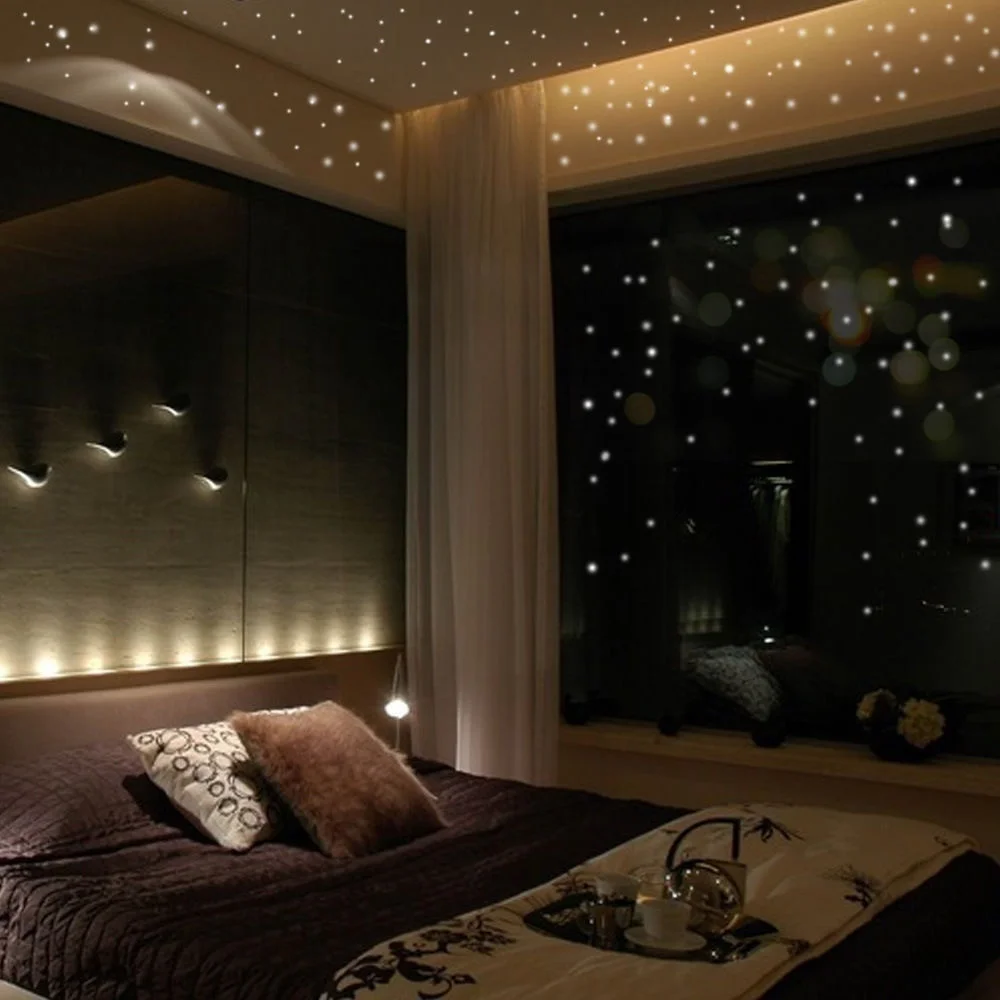 407 Pcs Wall Stickers Wall Dec - Glow In Dark Stars recension och pris