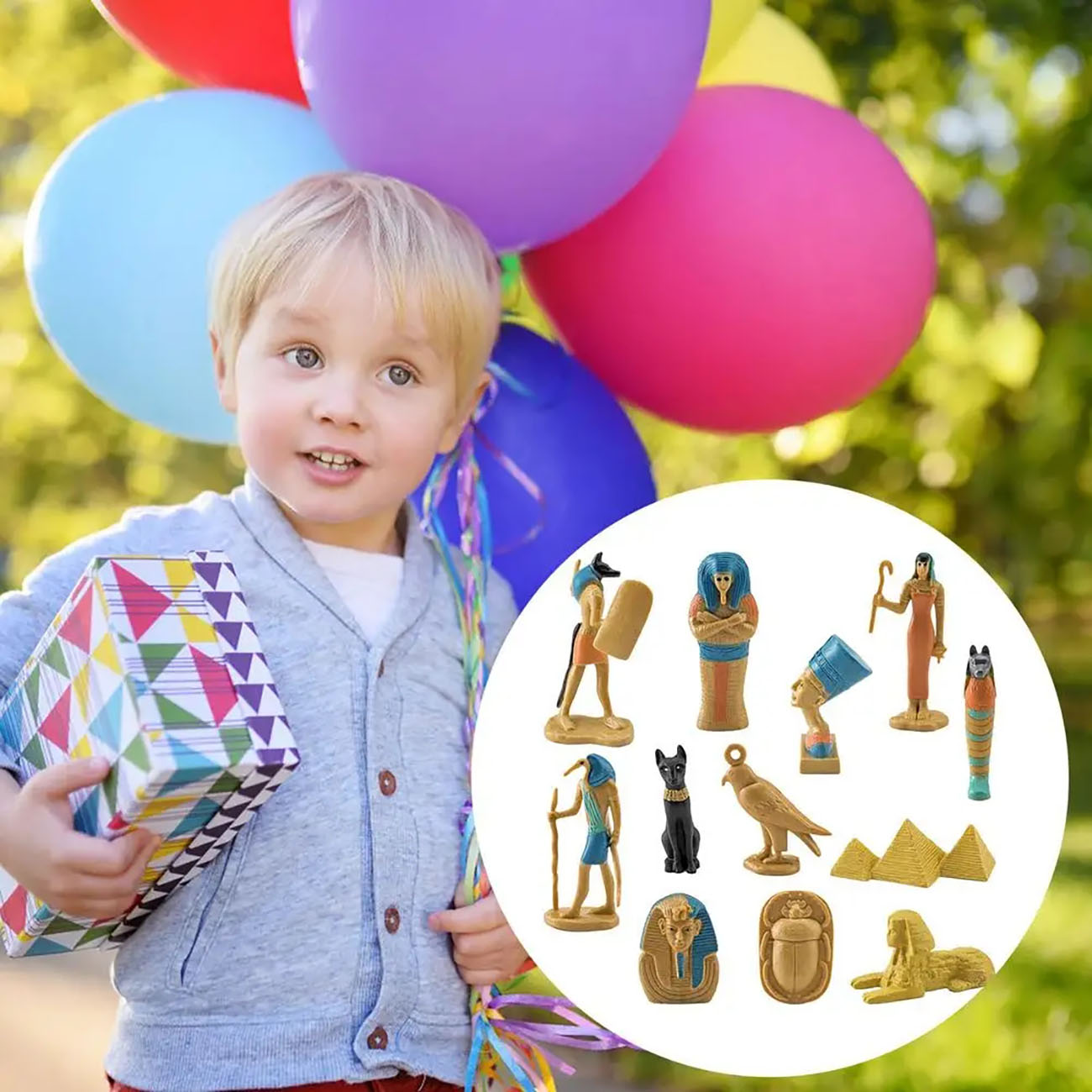 1 Set Of 12 Simulation Egyptia - Kids Toys Egypt recension och pris