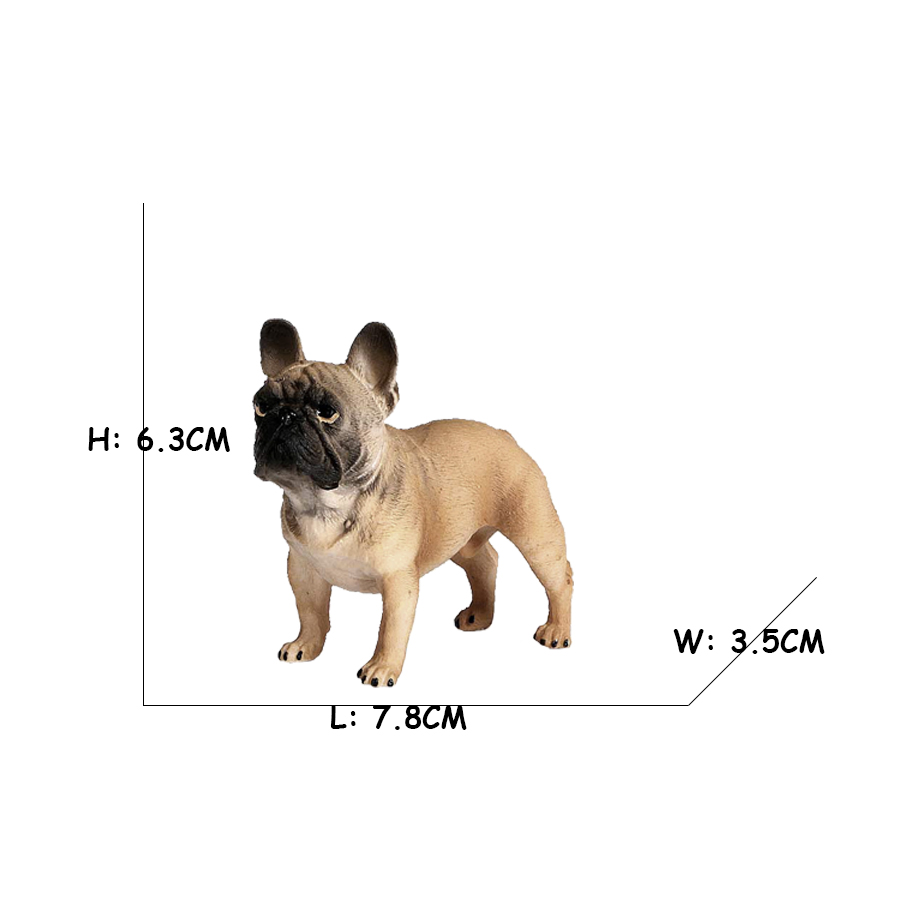 Dog figures Boston terrier Poo - Kids Toys Reviews recension och pris