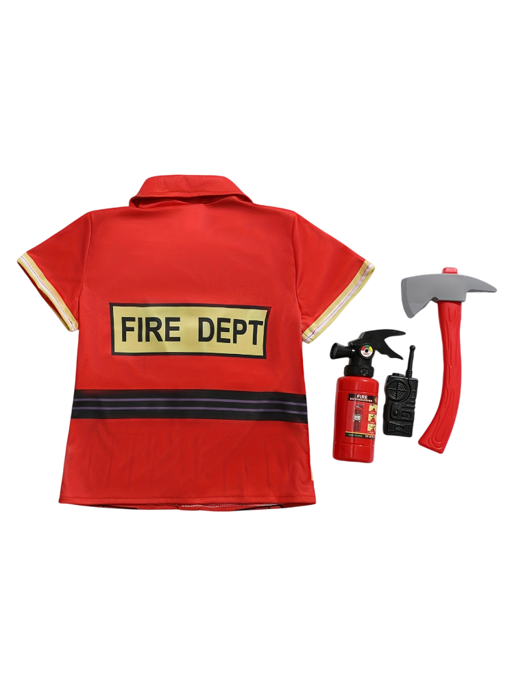 Kids Firefighter Style Shirt w - Kids Toys Kit recension och pris