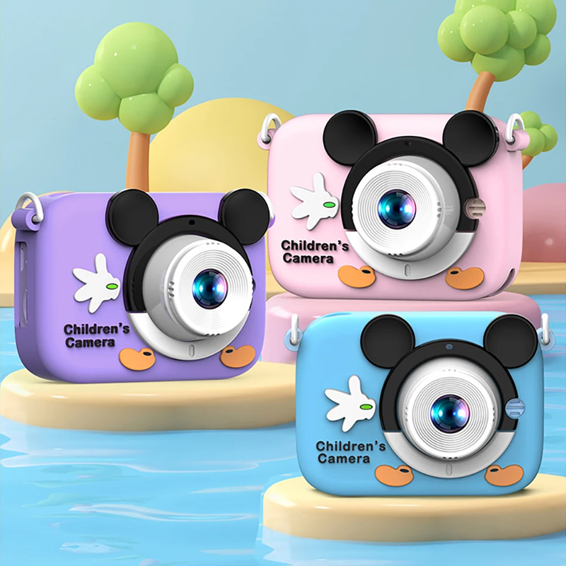 Kids Cartoon Camera 1080P HD 2 - Kids Toys Top View recension och pris