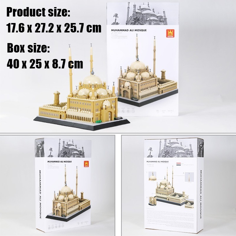 620PCS Egypt Muhammad Ali Mosq - Kids Toys Egypt recension och pris