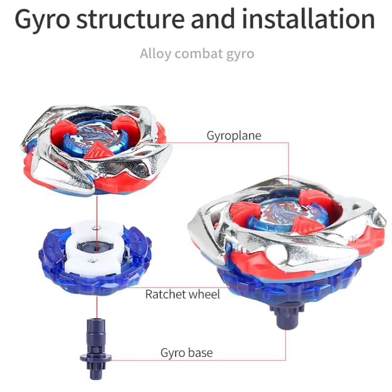 UX-11 Starter Impact Drake 9-6 - Spin Top Gyro Toy recension och pris