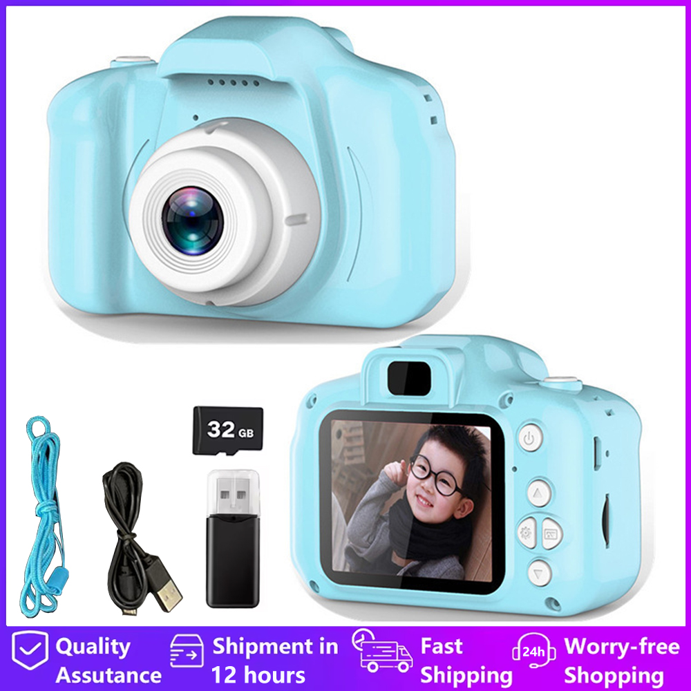 Children Digital Cameras 1080P - Kids Toys Top View recension och pris