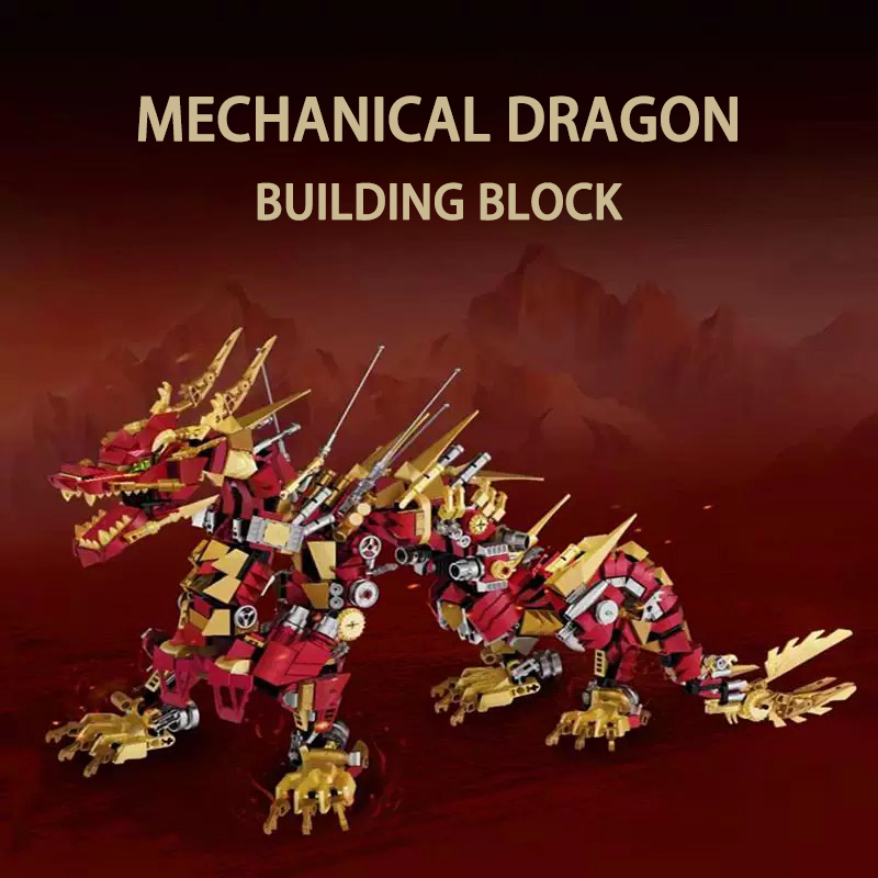 Ideas Series Mechanical Dragon - Kids Xmas Toys Ideas recension och pris