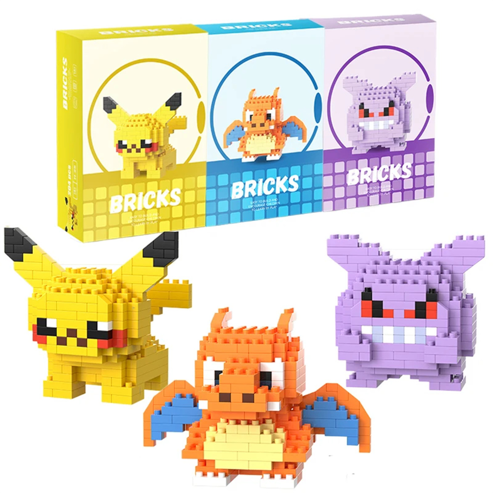 Pokemon Micro Building Blocks  - Kids Toys Kit recension och pris
