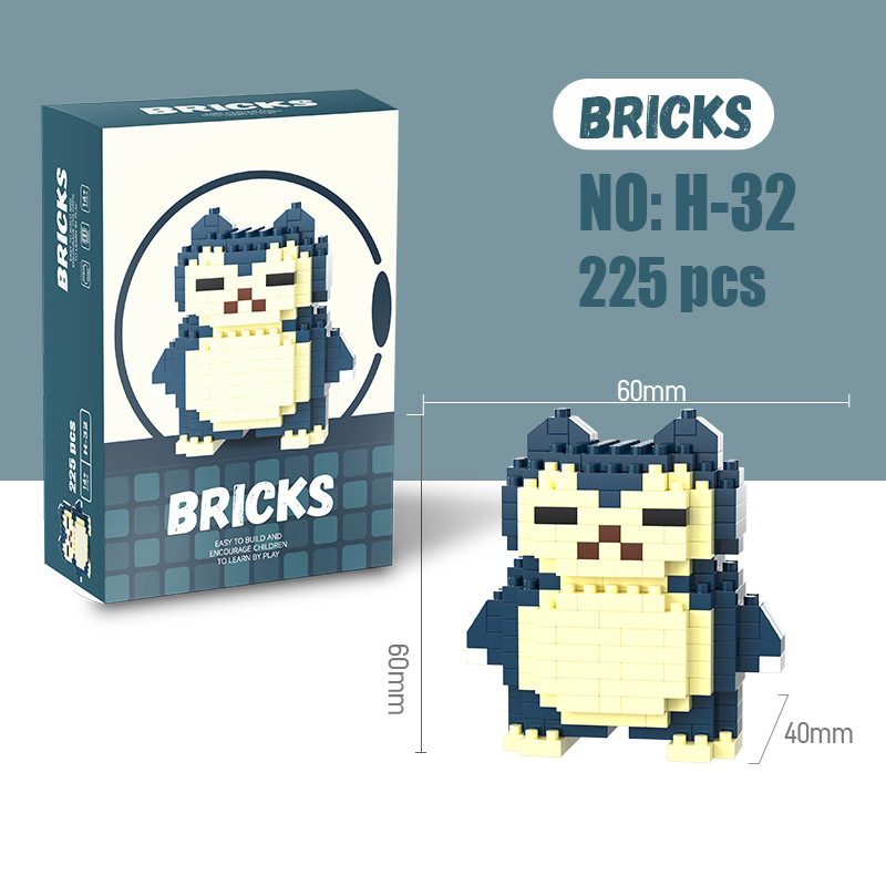 Pokemon Micro Building Blocks  - Kids Toys Kit recension och pris