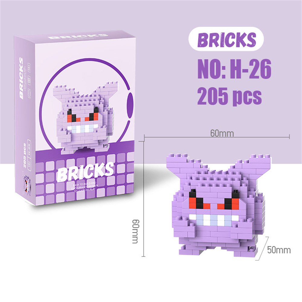 Pokemon Micro Building Blocks  - Kids Toys Kit recension och pris